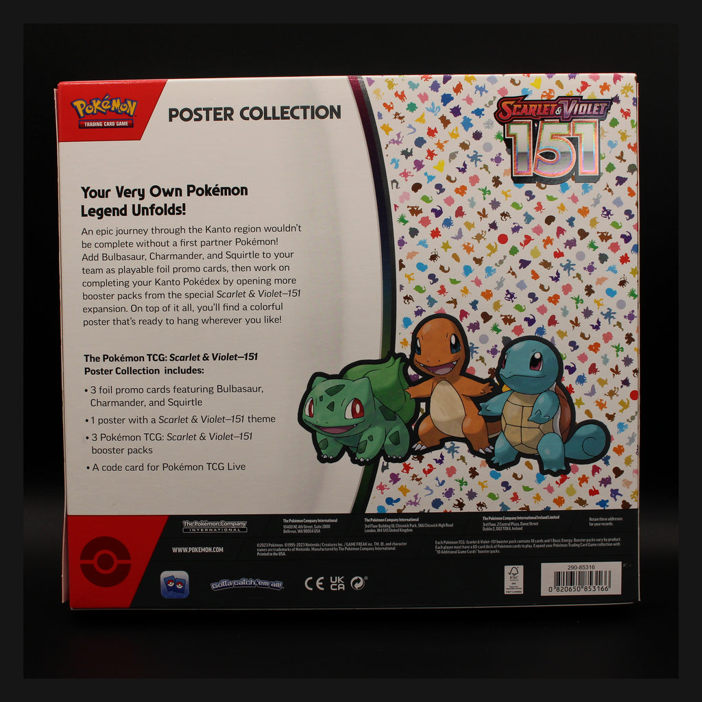 Pokémon TCG: Scarlet & Violet—151 Poster Collection