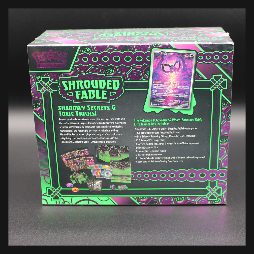 Pokémon TCG: Scarlet & Violet—Shrouded Fable Elite Trainer Box
